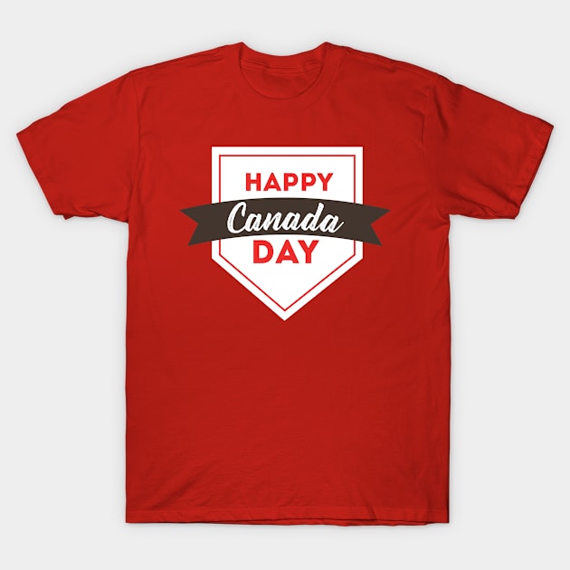 Happy Canada Day T-Shirt by Oh My Gift Art